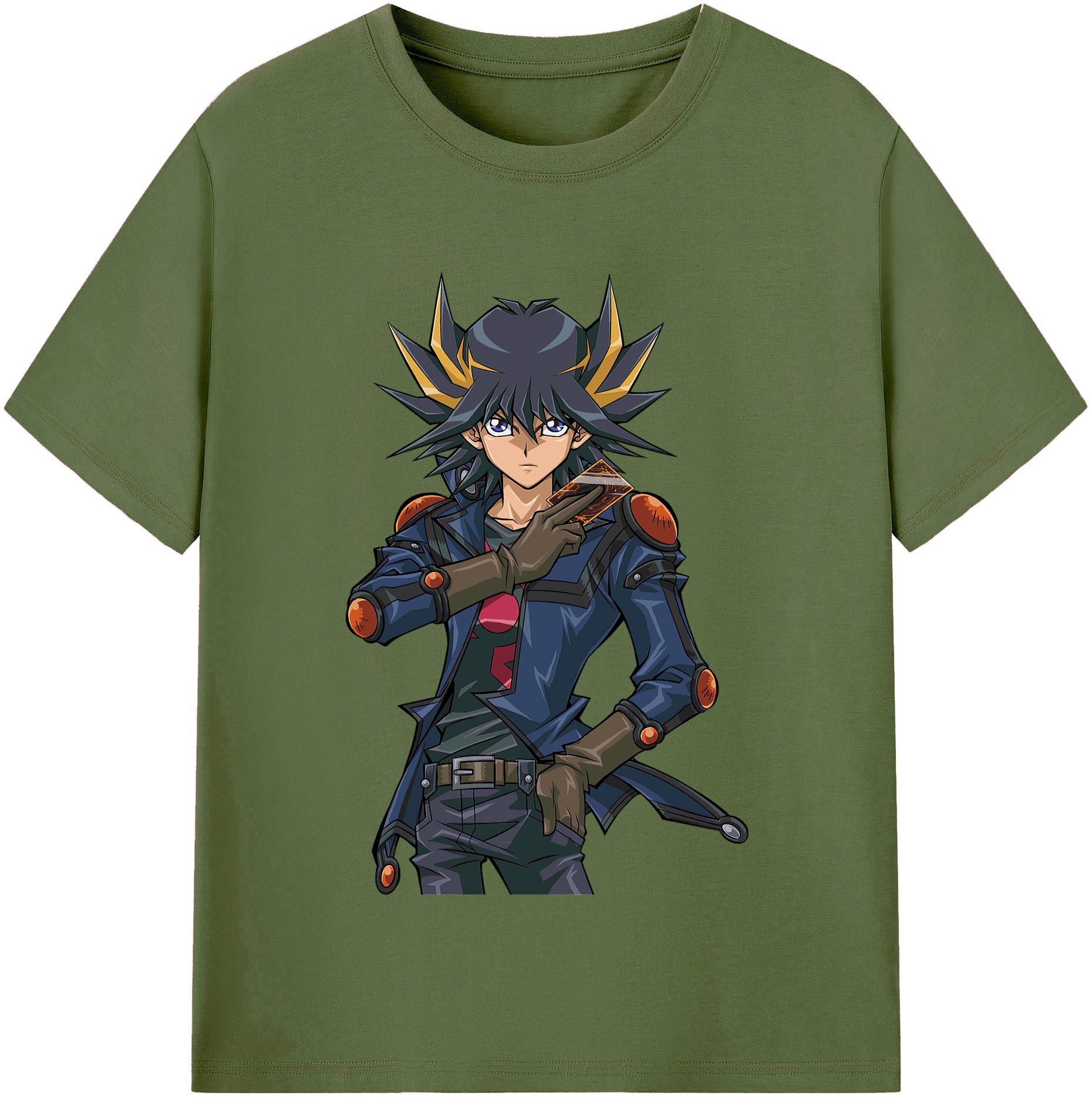 （画像用） 遊☆戯☆王 Yu-Gi-Oh! 綿100％半袖Tシャツ（フロントプリント）